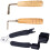 4Ensembles Outils De Réparation Guitare Colorés Compact 3
