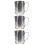 3Pcs Silver Melt Cups with Handle for Candle Wax and DIY Lipstick 2