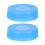 2 Pcs Water Jug Cap Reusable Bottle Caps Plastic Replacement Lid 1