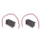 2Pièces Tête Testeur Voltage Digital Mini Portable Durable 2