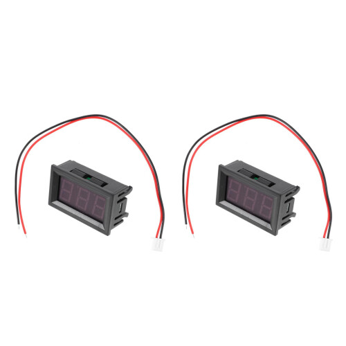 2Pièces Tête Testeur Voltage Digital Mini Portable Durable 1