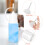 80Pcs Needle Tip Applicator Bottles Pe Glue Dispenser Clear Refillable 5