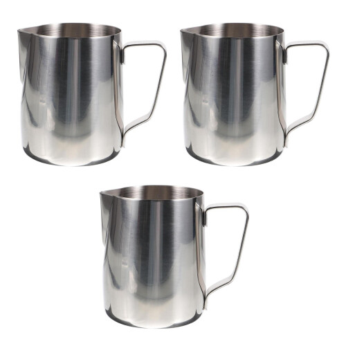 3Pcs Silver Melt Cups with Handle for Candle Wax and DIY Lipstick 2