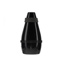 2Pièces Sourdine Pratique Trompette Noir Plastique Pour Entraînement