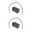 2Pièces Tête Testeur Voltage Digital Mini Portable Durable 5