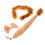 2Sets Durable Lion Costume Set Animal Headbands Bow Tie Tail Props 1