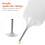 80Pcs Needle Tip Applicator Bottles Pe Glue Dispenser Clear Refillable 4