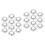 20Pièces Couvre-Tête Sprinkleur Rond Inox Argent 4