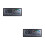 2Pcs Black ABS Digital Clock with Large LCD Screen and Alarm 5