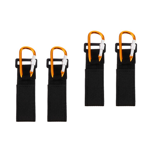 4pcs Stroller Hook Crib Quick Release Pu Strap Stroller Hook Accessories Pram Supply 2