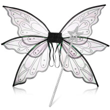 4Sets Lightweight with Butterfly Wands Kids Party Supplies