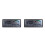 2Pcs Black ABS Digital Clock with Large LCD Screen and Alarm 6