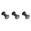 3Pièces Porte Réglable Œil De Chat Noir Anti-Vol 200 4