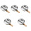 5Pcs Replacement Fire Hydrant Latch Panel Round Lock Heavy Duty 4