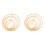 2 Count Assorted Sizes Fixing Frame Cross Stitch Hoops For Sewing 2