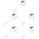 5Pcs High-Temperature Resistant Scoop Colander Strainer Spoon Set 6