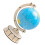 2Pièces Globe Éducatif Terre En Bois DIY Enfant 3