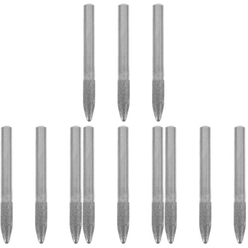 Set Of 4 Rotary Diamond Grinding Cone Bits Engraving Sturdy Drill 1