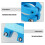 3Pièces Support De Guidon Aluminium Accessoire 4