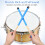 2 Pairs Bamboo Percussion Instrument Drum Stick Jass Drum Stick 6