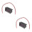 2Pièces Tête Testeur Voltage Digital Mini Portable Durable 7