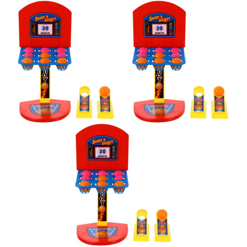 3Ensembles Jeux Interactifs De Basket Multi Couleurs Pour Enfants 1