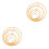 2 Count Assorted Sizes Fixing Frame Cross Stitch Hoops For Sewing 3