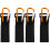 4pcs Stroller Hook Crib Quick Release Pu Strap Stroller Hook Accessories Pram Supply 2