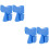 4Pièces Couvercle De Protection Silicone , -Main Anti-Coupure 5