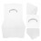2Pcs Clear File Folder Organizer Portable Document Storage Container 9
