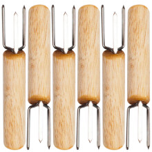 30Pcs Strong Corn Forks Assorted Color Multi-Use Bbq Tools