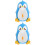 2Pièces Urinal Avec Ours Pingouin 5