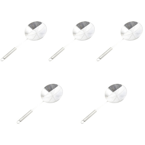 5Pcs High-Temperature Resistant Scoop Colander Strainer Spoon Set 2