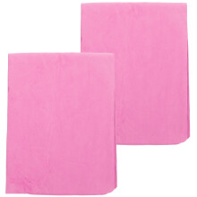 4Pcs Pink Pva Pet Towels Super Absorbent Quick Drying Bath Towels