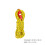 8Pcs Yellow Reflective Tent Guy Lines Nylon Rope with Adjustable Hooks 2