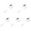 5Pcs High-Temperature Resistant Scoop Colander Strainer Spoon Set 2