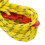 8Pcs Yellow Reflective Tent Guy Lines Nylon Rope with Adjustable Hooks 7
