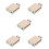 5 Pieces Usb Audio Card Interface For Pc External Sound Laptop Cards 6