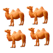 12 Pcs Miniature Camel Models PVC Figurines Animal Toys