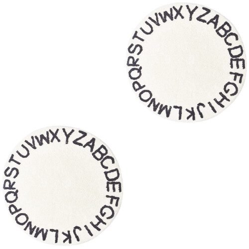 2Pièces De Sol Rond , Pour 2
