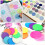 Notes Autoadhésives Rondes En Pet Couleurs Variées Bureau 5