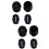 2 Count Intercom Channel Selector Knob Interphone Volume Control 4