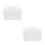 2Pcs Clear File Folder Organizer Portable Document Storage Container 2