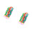 2Pcs Colorful Long Back-Pulling Bath Towel Thickened Durable Material 5