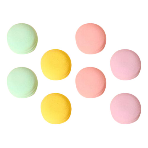 16Pcs Assorted Color Dual Sided Makeup Puff for Foundation and Blush