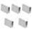 Sewing Machine Presser Foot Flat-Seaming Machine Parts Easy Install Remove 5