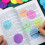 Notes Autoadhésives Rondes En Pet Couleurs Variées Bureau 3