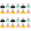 24Pièces Accessoires De Base À Ressort Flexible Et Colorée 3
