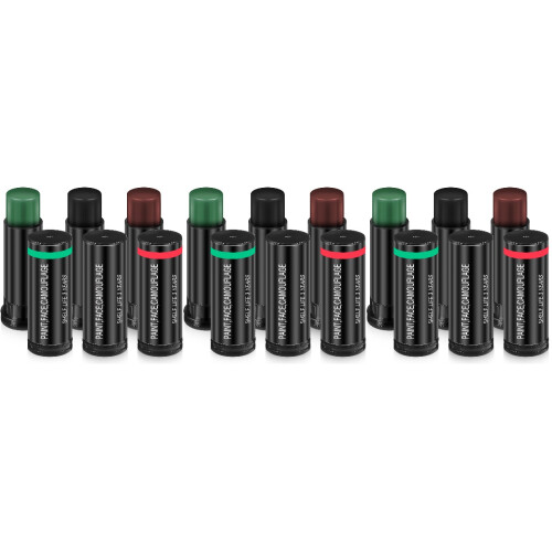 18Pièces Eye Black Sticks Multi Usage Pour Et Sport 2