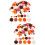 2Pièces Pompons Marron Doux Boules DIY Pour Décor Couture 6